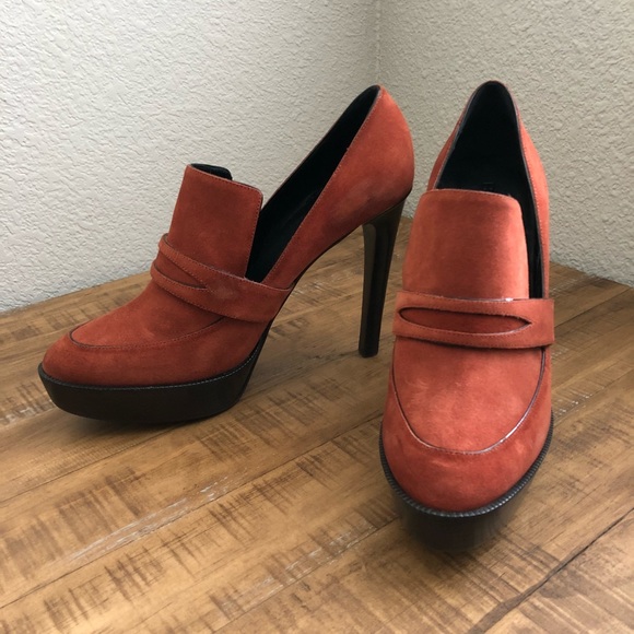 BURBERRY English Heritage Ryfold Platform Pump - Picture 4 of 8